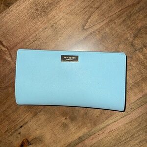 Baby blue Kate spade wallet